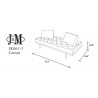 J&M Furniture Caesar Sofa Bed 