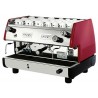 La Pavoni Two Group Volumetric Espresso Machine-Red