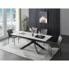 J&M Furniture Calcutta Extension Dining Table - J&M Furniture Calcutta Extension Dining Table