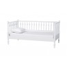 Callison Spindle Daybed in White - angled - Callison Spindle Daybed in White - angled