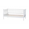 Callison Spindle Daybed in White - angled frame - Callison Spindle Daybed in White - angled frame