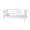 Callison Spindle Daybed in White - angled frame - Callison Spindle Daybed in White - angled frame