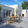 International Home Miami Amazonia 7-Piece Oval Extendable Patio Dining Set - Lifestyle - International Home Miami Amazonia 7-Piece Oval Extendable Patio Dining Set - Lifestyle