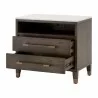 Essentials For Living Cambria 2-Drawer Nightstand - Front Side Opened Angle - Essentials For Living Cambria 2-Drawer Nightstand - Front Side Opened Angle
