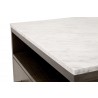 Essentials For Living Cambria 2-Drawer Nightstand - Closeup Top Angle