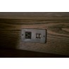 Essentials For Living Cambria 2-Drawer Nightstand - Angle