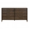 Essentials For Living Cambria 8-Drawer Double Dresser - Front Angle