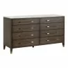Essentials For Living Cambria 8-Drawer Double Dresser - Front Side Angle - Essentials For Living Cambria 8-Drawer Double Dresser - Front Side Angle