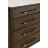 Essentials For Living Cambria 8-Drawer Double Dresser - Side Closeup Angle