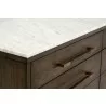 Essentials For Living Cambria 8-Drawer Double Dresser - Side Closeup Top Angle - Essentials For Living Cambria 8-Drawer Double Dresser - Side Closeup Top Angle