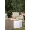Sunset West Cambria Club Chair in Canvas Canvas w/ Self Welt
