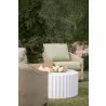 Sunset West Cambria Club Chair in Canvas Canvas w/ Self Welt - Sunset West Cambria Club Chair in Canvas Canvas w/ Self Welt