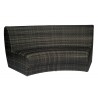 Woodard Woodard Genie Curved Armless Sofa