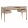 Essentials For Living Cane Desk - Front Side Opened Angle - Essentials For Living Cane Desk - Front Side Opened Angle