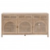 Essentials For Living Cane Media Sideboard - Front View