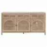 Essentials For Living Cane Media Sideboard - Front Angle - Essentials For Living Cane Media Sideboard - Front Angle