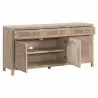 Essentials For Living Cane Media Sideboard - Essentials For Living Cane Media Sideboard - Front Side Opened Angle - Essentials For Living Cane Media Sideboard - Essentials For Living Cane Media Sideboard - Front Side Opened Angle