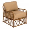 Woodard Cane Lounge Chair - Angled