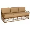 Woodard Cane Sofa - Angled View - Woodard Cane Sofa - Angled View