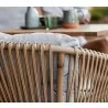 Cane-Line Ocean Chair, Stackable, Natural Back view - Cane-Line Ocean Chair, Stackable, Natural Back view