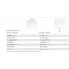 10' Square Cantilever Umbrella - 9 oz Marine Grade Acrylic - Details - 10' Square Cantilever Umbrella - 9 oz Marine Grade Acrylic - Details