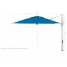 10' Square Cantilever Umbrella - 9 oz Marine Grade Acrylic - 10' Square Cantilever Umbrella - 9 oz Marine Grade Acrylic