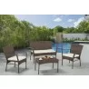 Arcadia Collection Outdoor Garden Patio Furniture 4PC set w/ Table - Arcadia Collection Outdoor Garden Patio Furniture 4PC set w/ Table