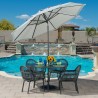 Woodard Cape Dining Armchair - Lifestyle