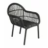 Woodard Cape Dining Armchair - Angled View - Woodard Cape Dining Armchair - Angled View