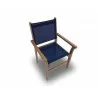 Royal Teak Captiva Sling Stacking Chair Navy - Royal Teak Captiva Sling Stacking Chair Navy