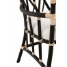 Essentials For Living Caprice Arm Chair in Black Rattan - Rattan Frame Detail