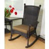 Tortuga Outdoor Portside Classic Wicker Rocking Chair 3pc Set  7