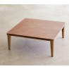 Cane-Line Capture Coffee Table Base Teak Top View
