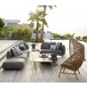Cane-Line Hive Chair Teak Base Outdoor Seating Set