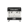 La Pavoni Fiamma "Caravel" 2 Group Direct Water Line Espresso Machine In Black - Front
