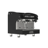La Pavoni Fiamma "Caravel" 2 Group Direct Water Line Espresso Machine In Black - Angled