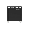 a Pavoni Fiamma "Caravel" 1 Group Direct Water Line Espresso Machine In Black - Back