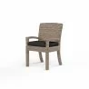 Sunset West Havana Dining Chair in Spectrum Carbon w/ Self Welt - Sunset West Havana Dining Chair in Spectrum Carbon w/ Self Welt