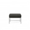 Bristol Ottoman in Spectrum Carbon w/ Self Welt - Front Angle