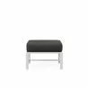 Bristol Ottoman in Spectrum Carbon w/ Self Welt - Front Angle - Bristol Ottoman in Spectrum Carbon w/ Self Welt - Front Angle