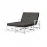 Bristol Double Chaise in Spectrum Carbon w/ Self Welt - Front Side Angle