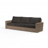 Havana Sofa in Spectrum Carbon w/ Self Welt - Front Side Angle