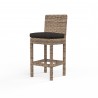 Havana Counter Stool in Spectrum Carbon w/ Self Welt - Front Side Angle