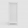 Carmel 6 Drawer Chest in White - Side