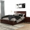Carmel Full Size Storage Bed in Cappuccino - Lifestyle 4