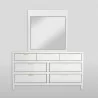 Alpine Furniture Carmel Mirror in White - Frame 2 - Alpine Furniture Carmel Mirror in White - Frame 2