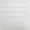 Carmel Queen Storage Bed, White - Board - Carmel Queen Storage Bed, White - Board