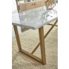 Essentials For Living Carrera Dining Table - Lifestyle Edge Close-up