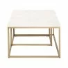 Carrera Nesting Coffee Table in Brushed Gold -  - Carrera Nesting Coffee Table in Brushed Gold - 