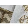 Carrera Nesting Coffee Table in Brushed Gold - Top Lifestyle - Carrera Nesting Coffee Table in Brushed Gold - Top Lifestyle